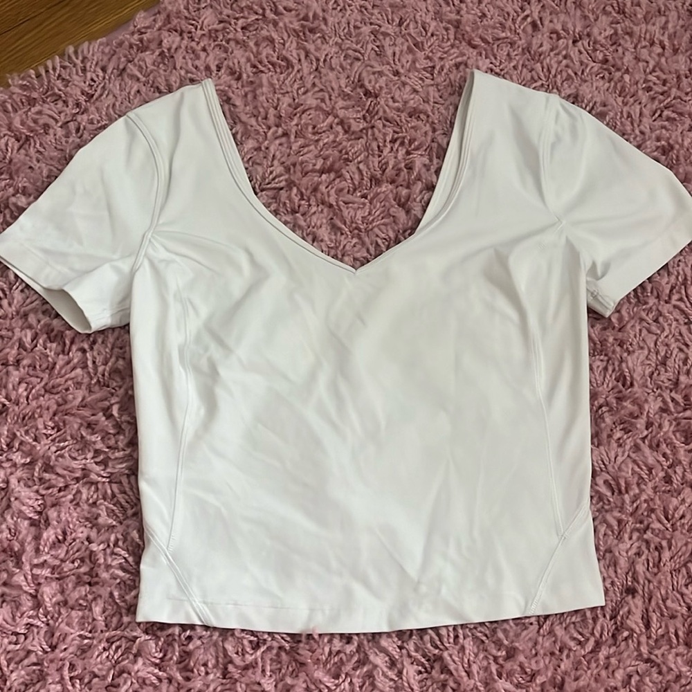 Lululemon align white tee